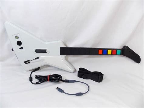 wired xbox 360 guitar hero controller|xbox 360 xplorer guitar wired.